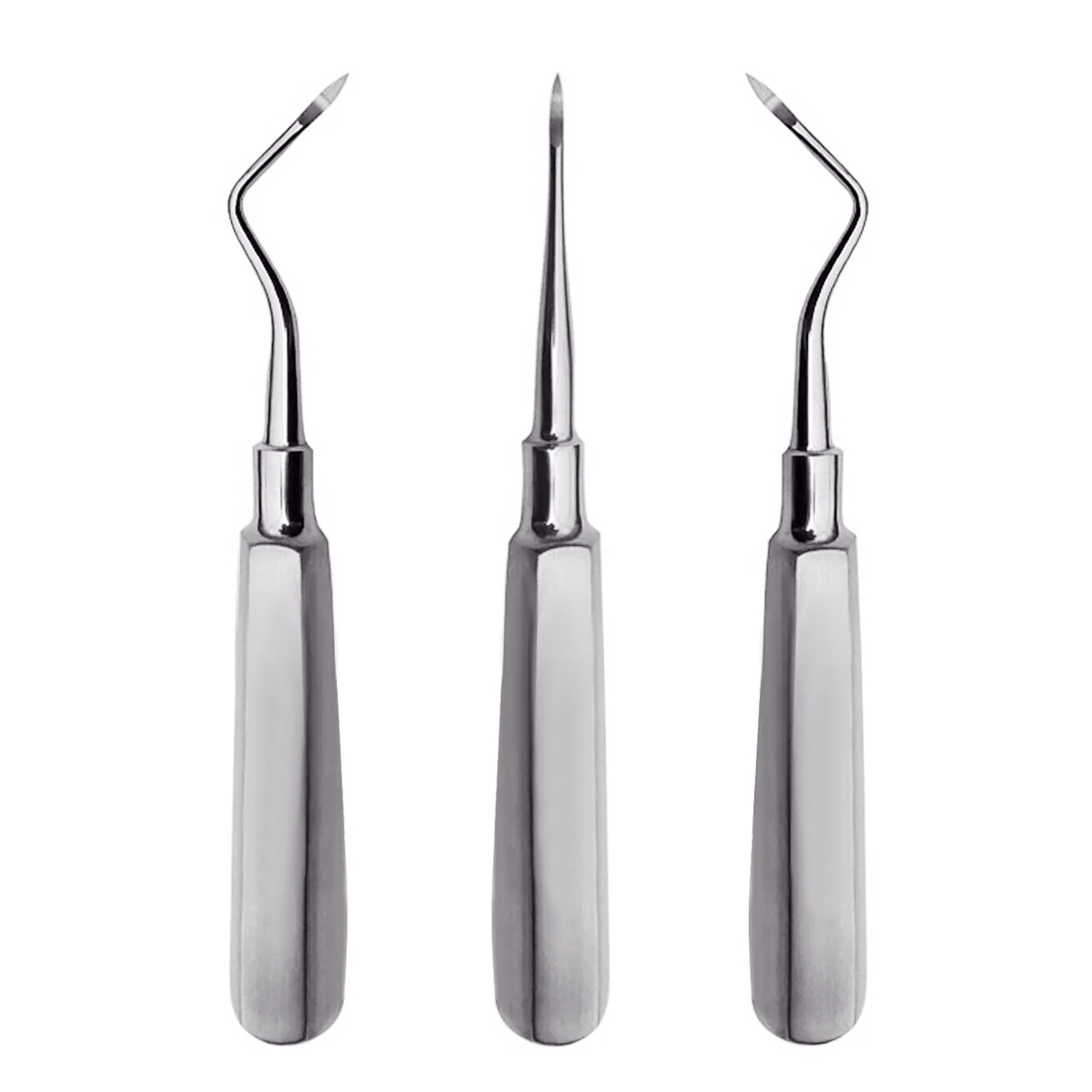 Bild von Dental Flohr Elevatoren Zahnextraktion 3er Set