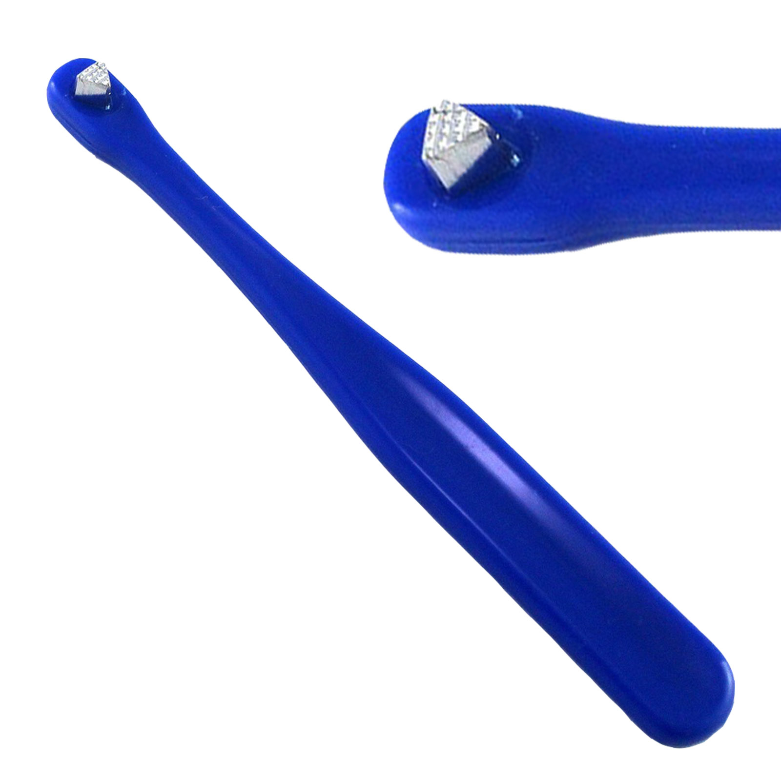 Immagine di Bastoncino blu per mordere | Ausilio ortodontico resistente per l’inserimento e l’adattamento degli allineatori