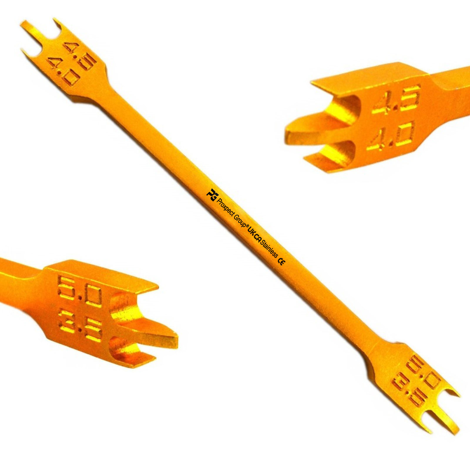 Immagine di Misuratore di Altezza per Bracket Dentale Giallo