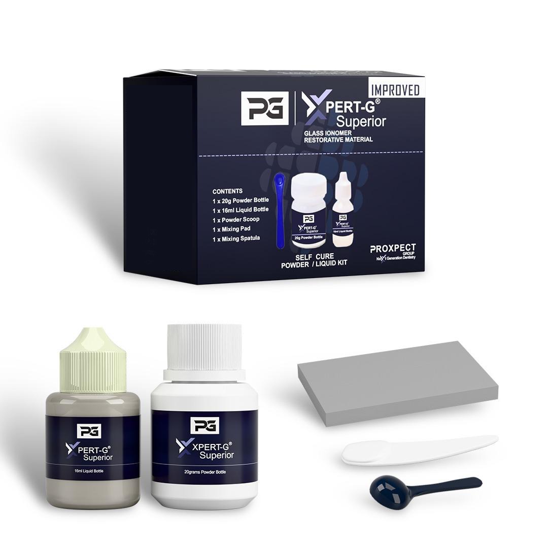 Xpert-G® Hochwertiges Permanentes Zahnfüllungs-Reparaturset mit Dentalzement