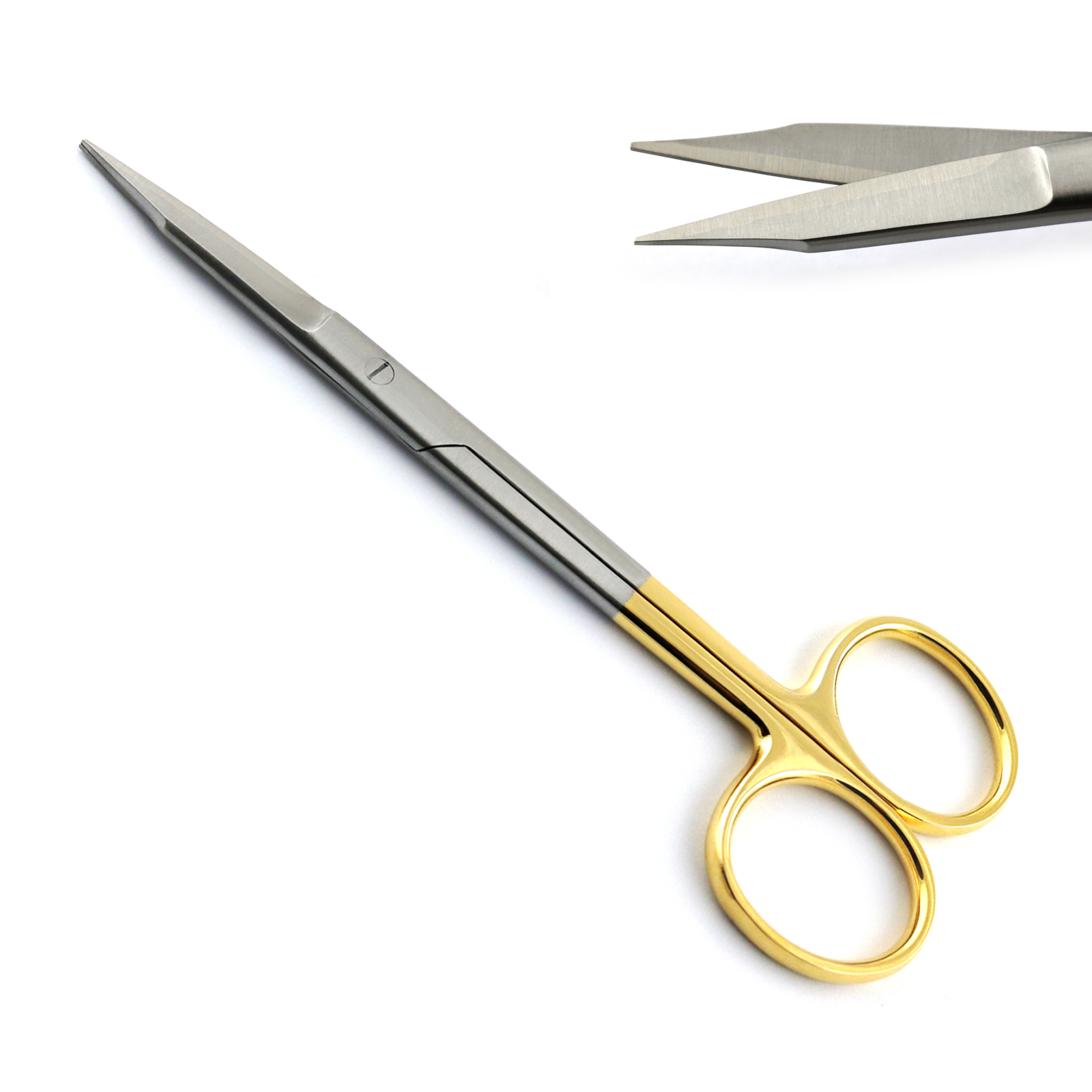 Image de Ciseaux chirurgicaux Goldman Fox droits TC 13 cm