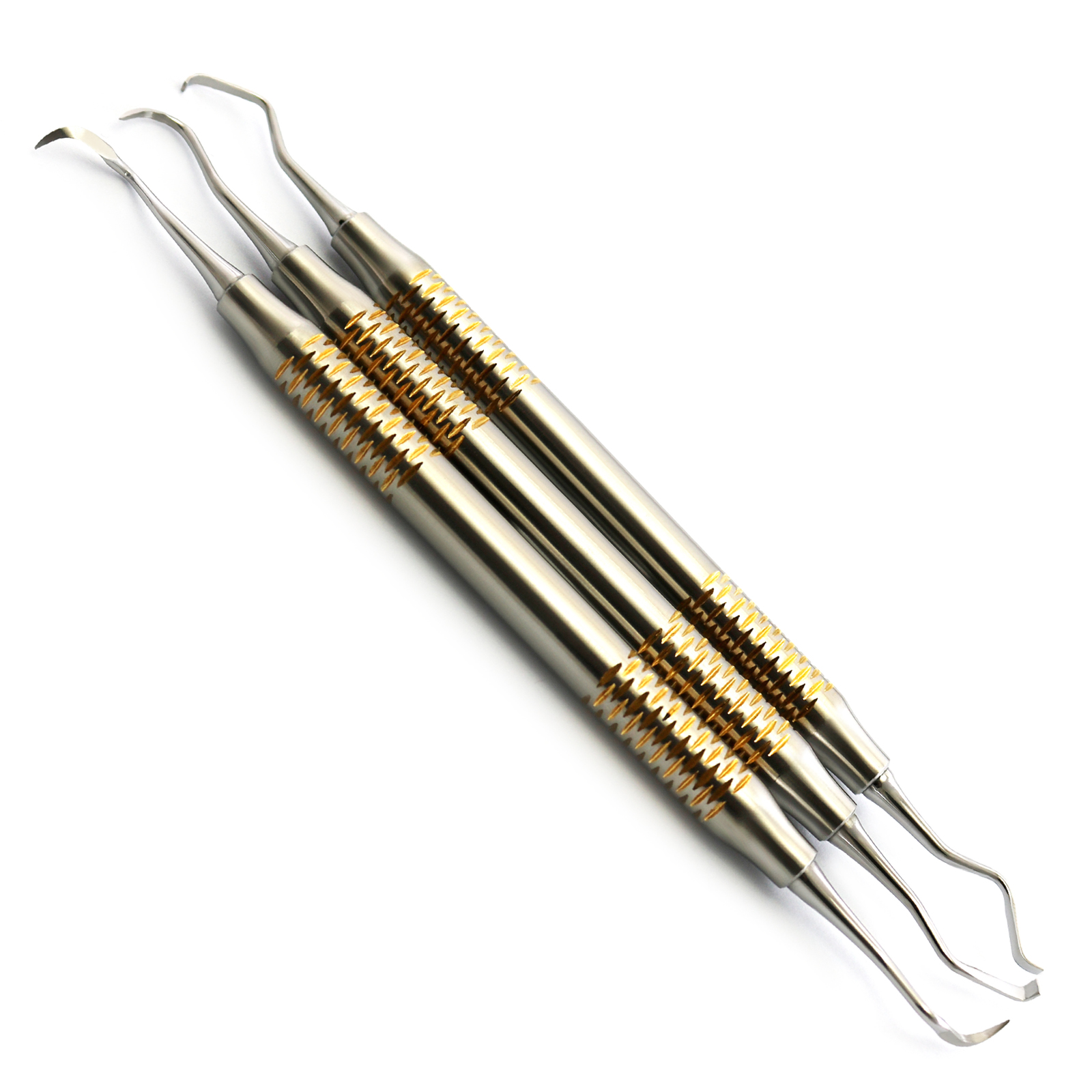 Image de Lot de 3 couteaux parodontaux Orban – manche creux