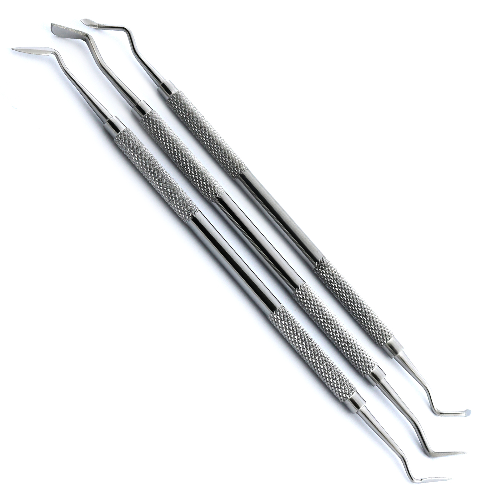 Image de Ensemble de 3 instruments parodontaux dentaires